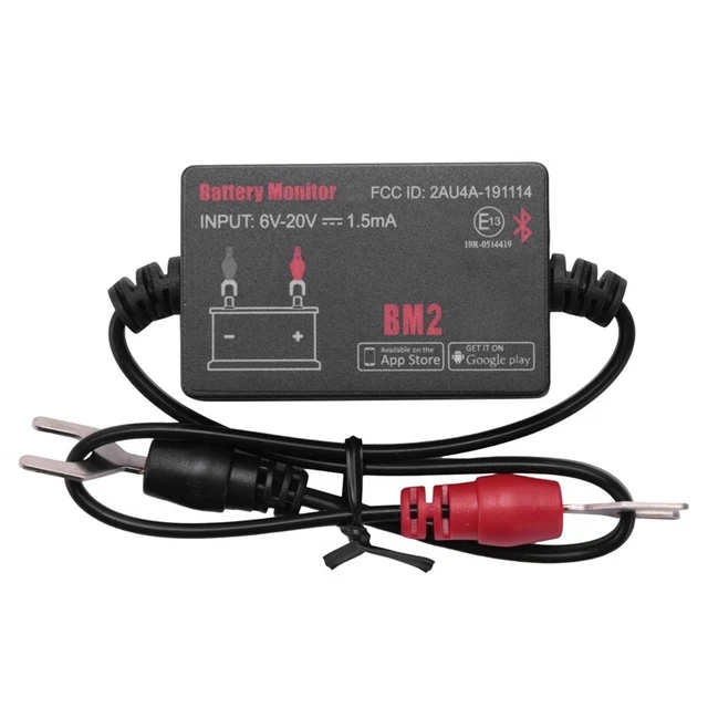 Batteria auto 12 V Bluetooth 4.0 strumento diagnostico BM2 monitor batteria test X5V8