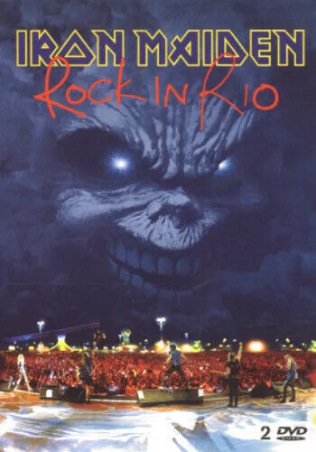 Iron Maiden Rock in Rio (2002) Iron Maiden 2 discs DVD Region 2