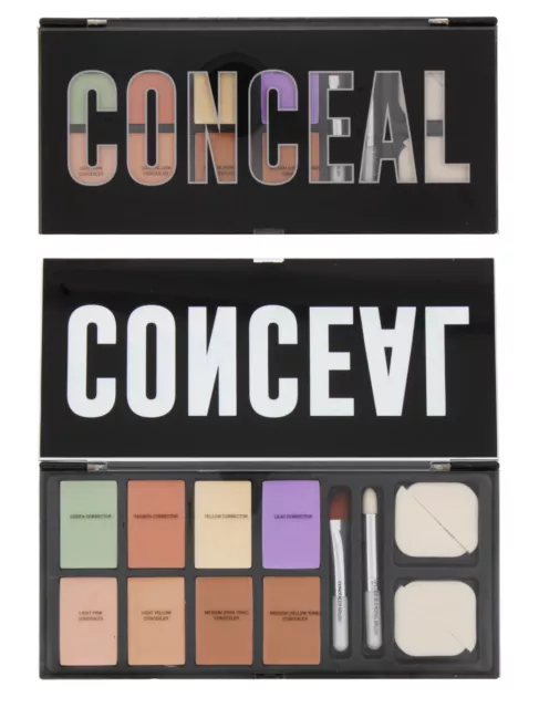 Profusion Conceal Palette Absolute Cream Colour Corrector Concealer Makeup Blend