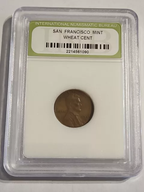 1941 S Lincoln Wheat 1c Circulated Slabbed (Encapsulated) - NOT graded - #26