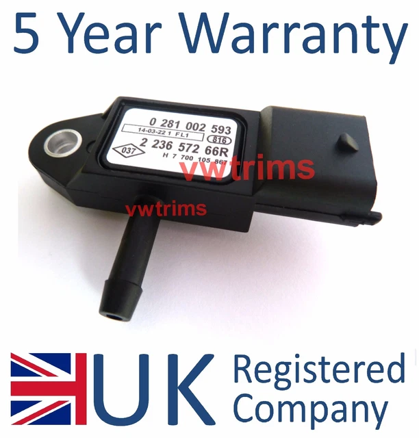 RENAULT MAP SENSOR Manifold Pressure Turbo Intake Boost Clio Megane