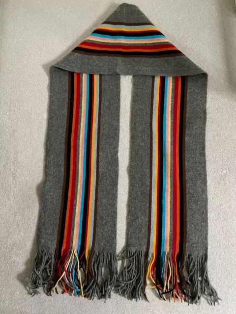 Paul Smith Jeans - Stripped Scarf - Fringed - 6ft long