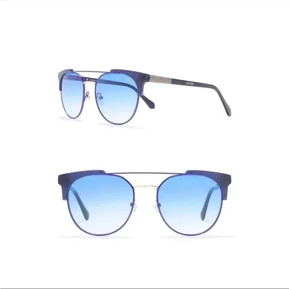 BALMAIN BLUE GRADIENT 53mm Metal Sunglasses Pre-owned  display picture 1