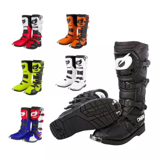 Bottes de Motocross Oneal Rider Enduro Offroad MX Cross Enduro Bottes Moto