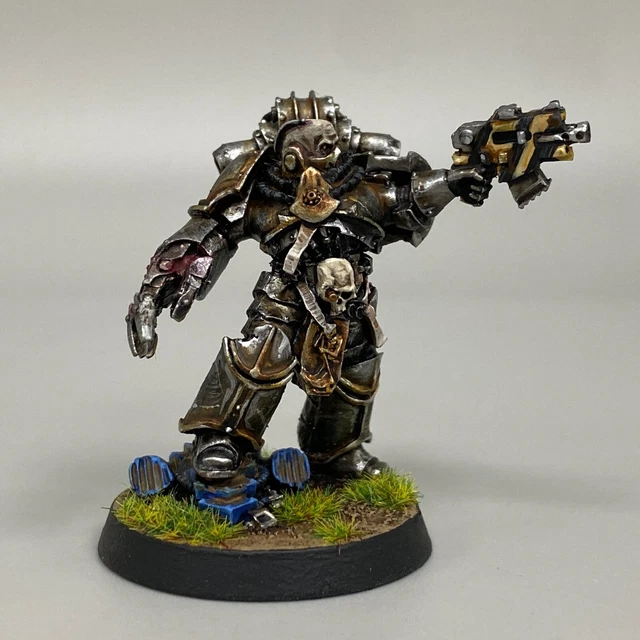Forge World Renégat Ogryn Berserker Chaos – Warhammer 40K – Figurine Peinte Avec Pioche