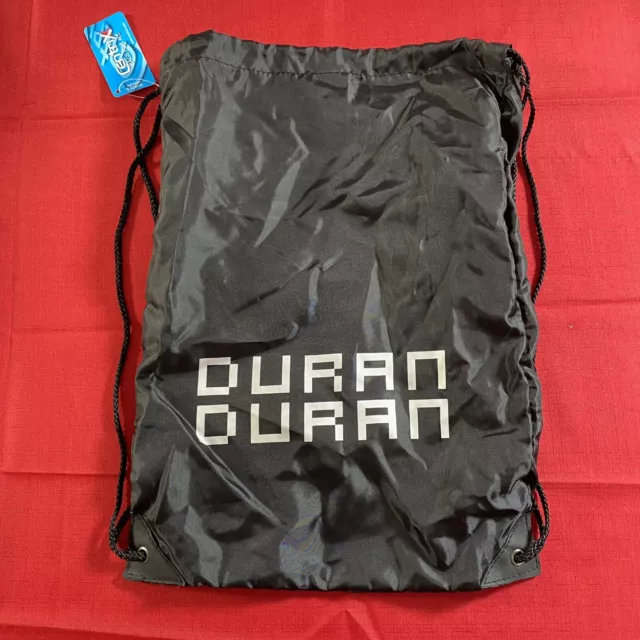 Duran Duran Black Drawstring Bag