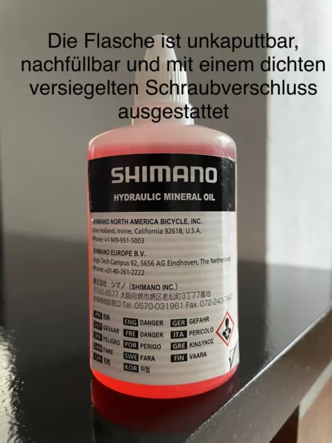 100 ml SHIMANO SM-DB-OIL, Hydrauliköl für Fahrrad-Scheibenbremsen ,  Best- Price