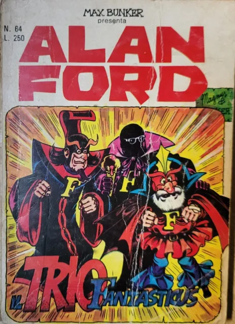 Alan Ford - numero 64 - Il Trio Fantasticus