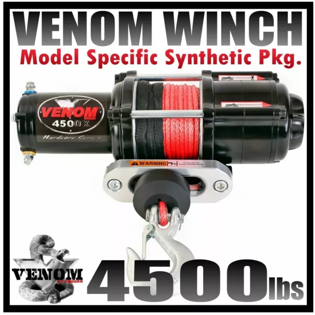 4500Lb Venom Atv Winch Can-Am 02-14 Outlander 4500 Lb