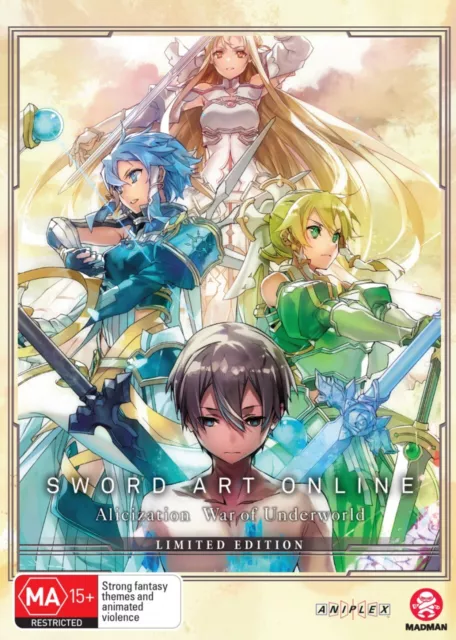 ANIME DVD SWORD ART ONLINE SEASON 1-3 VOL.1-96 END [ENGLISH DUBBED] REGION  ALL 