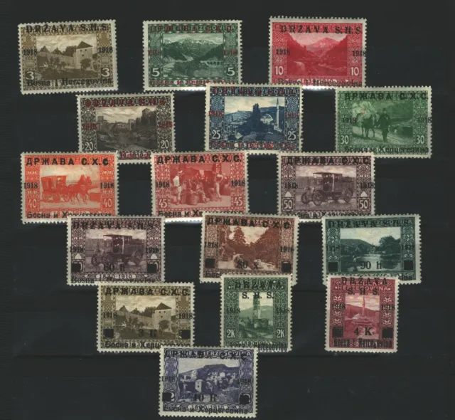 Bosnia Europe Mh Classic Old  Overprinted Stamp  Lot (Bosnia 434)