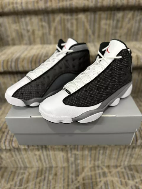 Nike Air Jordan 13 Retro PS White Black Court Purple Lakers 414575 105 Size  2.5Y