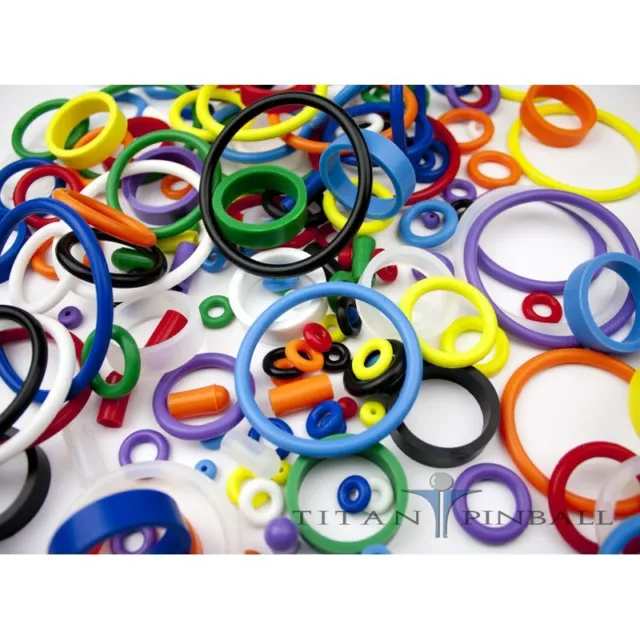 Pinball rubber silicone colour Titan kits for Stern, Williams, Bally, Sega