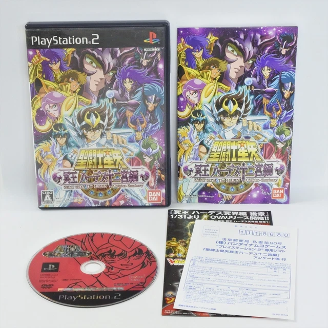 Saint Seiya : Les Chevaliers Du Zodiaque - Hadès Sur PS2 (PAL) - Jeu Seul, Bon état