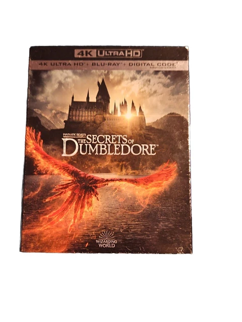 FANTASTIC BEASTS: THE Secrets of Dumbledore 4k Uhd Bluray With Code $12
