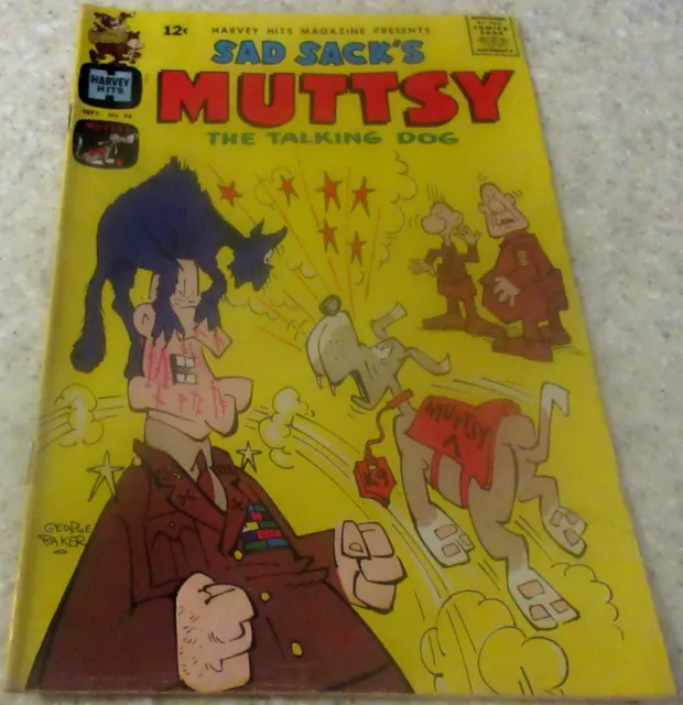 Harvey Hits Magazine: Sad Sack's Muttsy 96 (FN 6.0) 1965