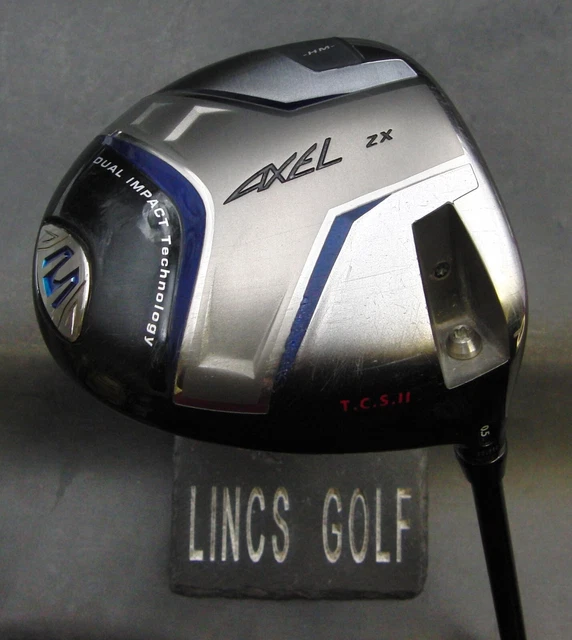 Tsuruya Axel ZX TCS II MM 10.5° Driver Regular Graphite Shaft Axel Grip Tsuruya Axel ZX TCS II MM 10.5° Driver Regular Graphite Shaft Axel Grip