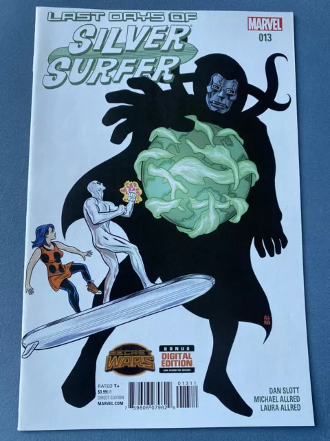 Marvel Comics SILVER SURFER #13 Secret Wars Dan Slott 1ST PRINT NEW UNREAD