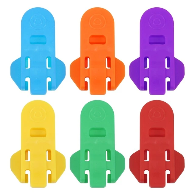 Abridor de latas manual fácil, 6 piezas abridor de latas de soda a color protector de latas de bebidas, V7K8