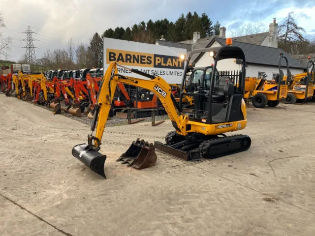 * 2017 JCB 8018 CTS * 1.7 TON * Just 1259 Hours * EXCAVATOR DIGGER