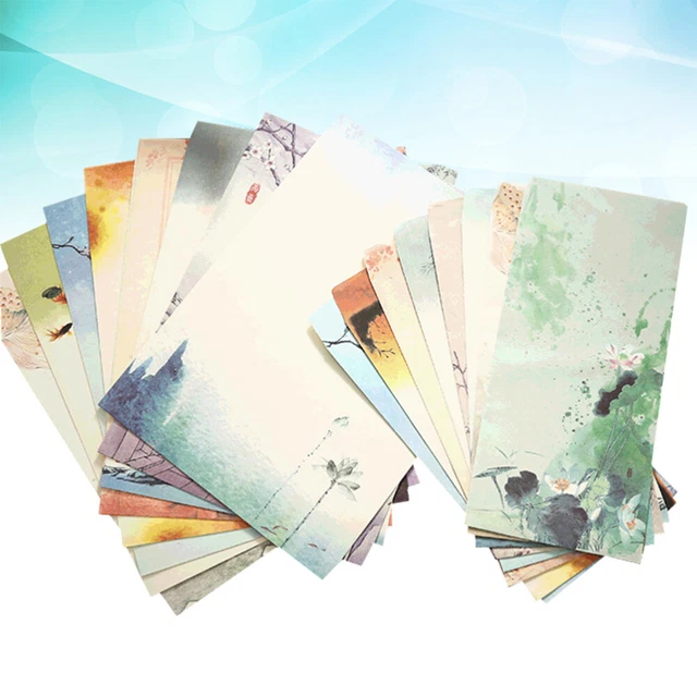 8 Sets Stationären Papier Und Umschläge Set Praktische Umschlag Brief Schreiben