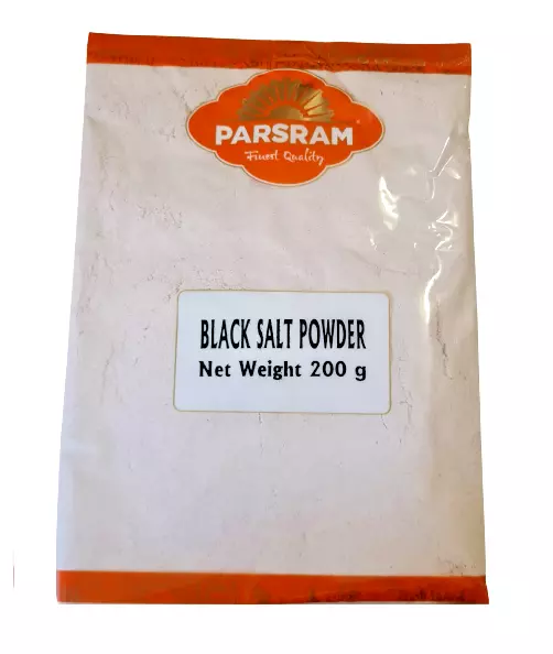 200g Preminium Black Salt Fine Vegan Himalayan Kala Namak High Quality Pure