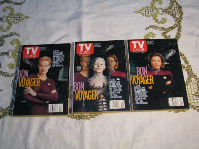 Tv Guide (May 19-25, 2001) - Bon Voyager 3 Special Cover Set - Magazine