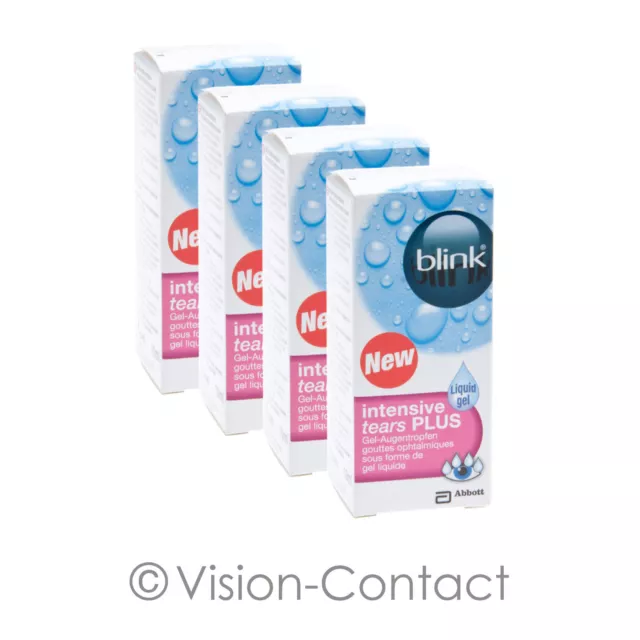 AMO - 4x Blink Intensive Tears Plus - 10ml