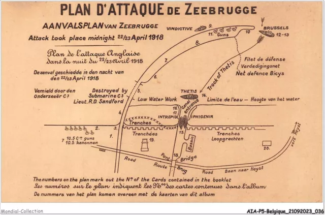 Aiap5-Belgique-0436 - Plan D'attaque De Zeebrugge