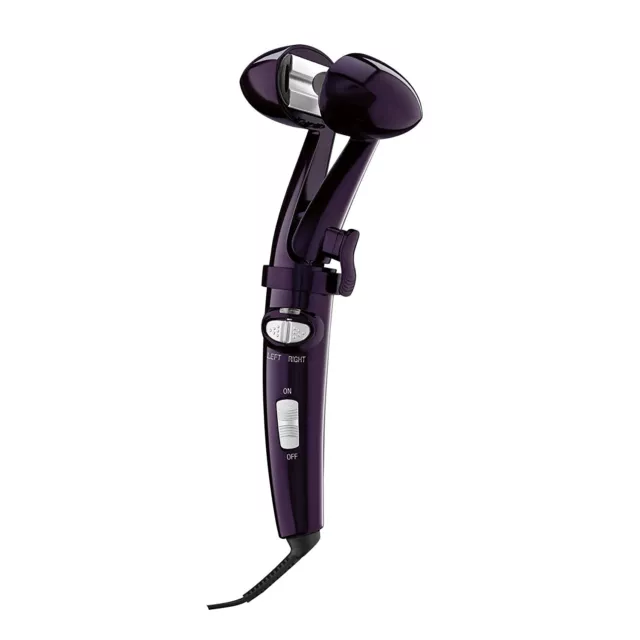 Conair InfinitiPro Secret Wave Hair Style Rotation Curling Iron - Purple NEW