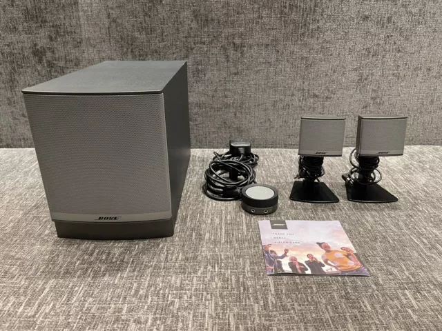 Bose Companion 3 Series 2 Ii Multimedia Speaker System !! Great Sound !!