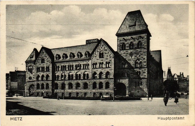CPA AK METZ - Hauptposamt (473799)