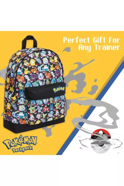 Pokemon School Bag, Kids Backpack With Detective Pikachu 2