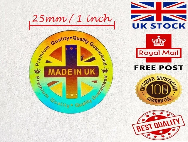Hologram Warranty Stickers – Tamper Proof Security Seal Void Stickers, Custom Bundle, Unbranded