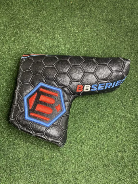 Bettinardi BB Series Putter Headcover Red White Blue Black Quilted Milled In USA