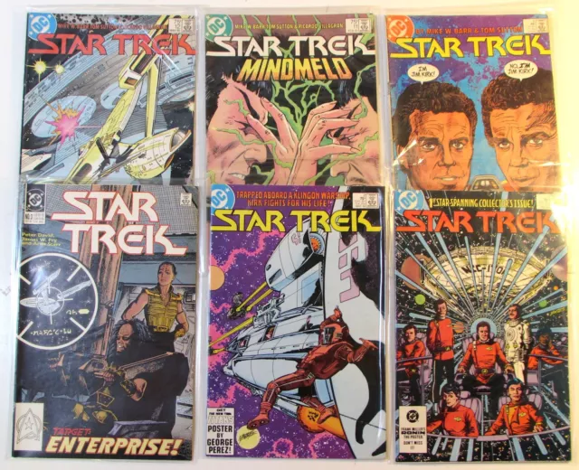 Star Trek Special Lot of 6 #1st Series 1,2,6,11,12,2nd 3 DC (1984) Comics