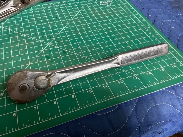 Used / Craftsman 1/2" Drive, Quick Release Ratchet, -VV-44975, 10" long/ USA Used / Craftsman 1/2" Drive, Quick Release Ratchet, -VV-44975, 10" long/ USA