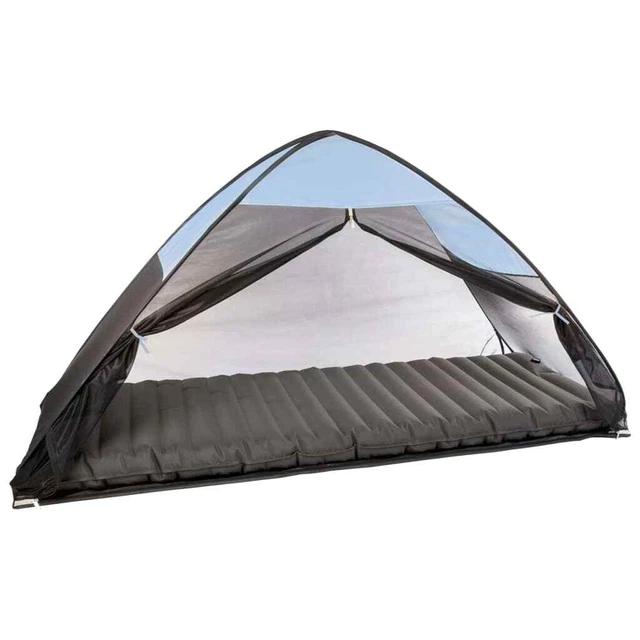 DERYAN Pop-Up-Bettzelt mit Moskitonetz 200x90x110 cm Himmelblau vidaXL 3