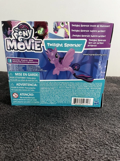 MY LITTLE PONY The Movie TWILIGHT SPARKLE Seapony Mystery Treasure Rare ...