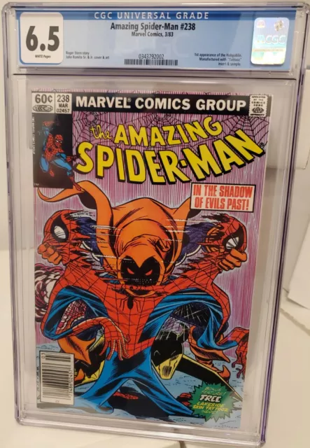 Amazing Spiderman #238 ~ CGC 6.5 F+ ~ with Tattooz ~ 1st Hobgoblin! ✨