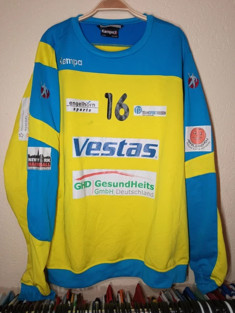 Match Worn Handball Jersey Goalkeeper Christian Ramota #16 Kempa Size XXL Match Worn Handball Jersey Goalkeeper Christian Ramota #16 Kempa Size XXL