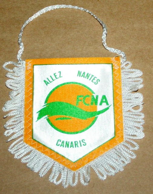 Fanion Foot 10*9 Cm Fc.nantes Supporters Club Annees 80 # 44