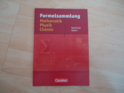 FORMELSAMMLUNG, MATHEMATIK, PHYSIK, Chemie EUR 1,00 PicClick DE