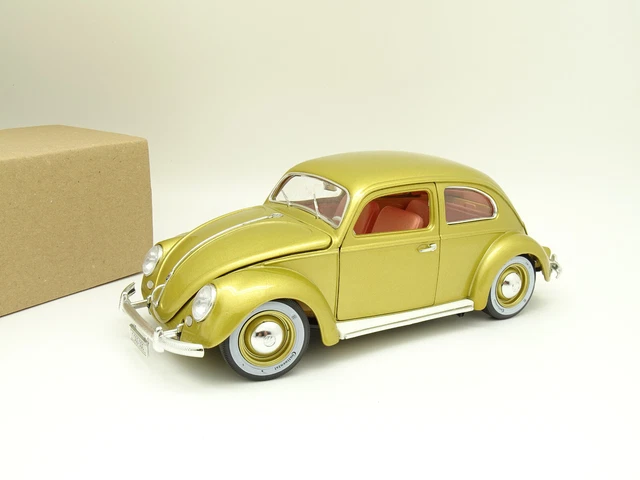 BURAGO SB 1/18 - VW Beetle Gold 1955 $66.41 - PicClick CA