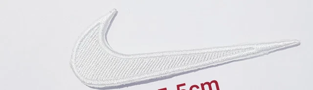 Iron On Patches Colourful SWOOSH Embroidered Sew On / Iron On Patch – Sports Logo Badge For Jackets, Bags Embroidered Swoosh Design Patch - Foto 5