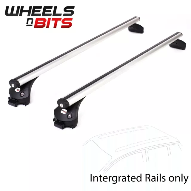 Portatetto Alluminio per Barre Integrate per Ford Mondeo 4 & 5 Estate 12-14 100KG