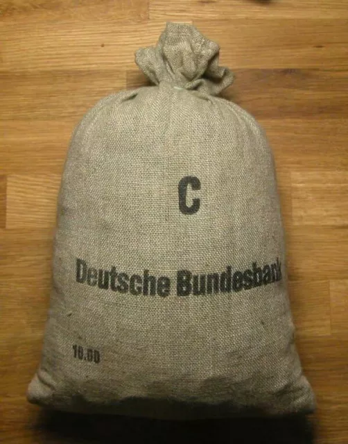 Konvolut im Sack der Bundesbank C - Münzen Europa Welt - 10 KILOGRAMM 10 Kg LOT