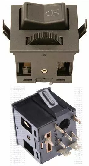 Commande de Phare VW Passat B1 Lt 28 Transporter Jetta Golf 1