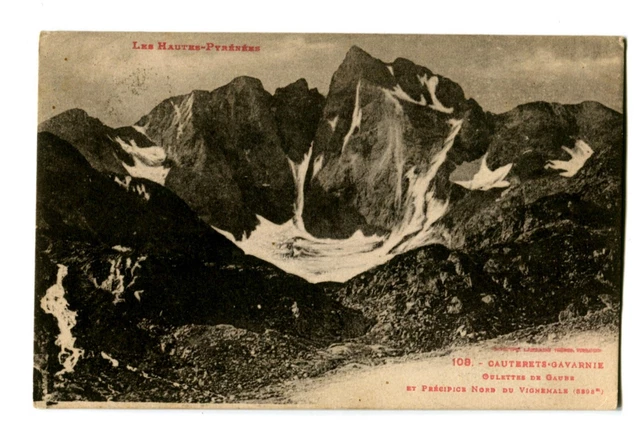 CPA 65 Hautes-Pyrénées Cauterets Gavarnie Oulettes de Gaube