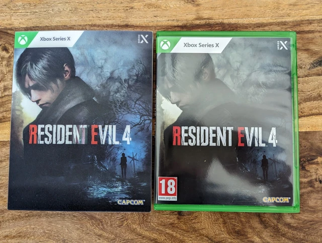Resident Evil 4 (2023). Xbox series x. Lenticular slipcase. Unused bonus code.